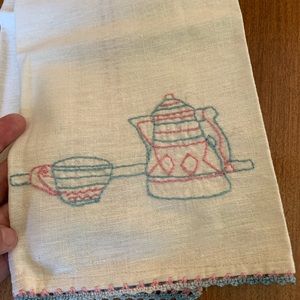 Linen tea towel